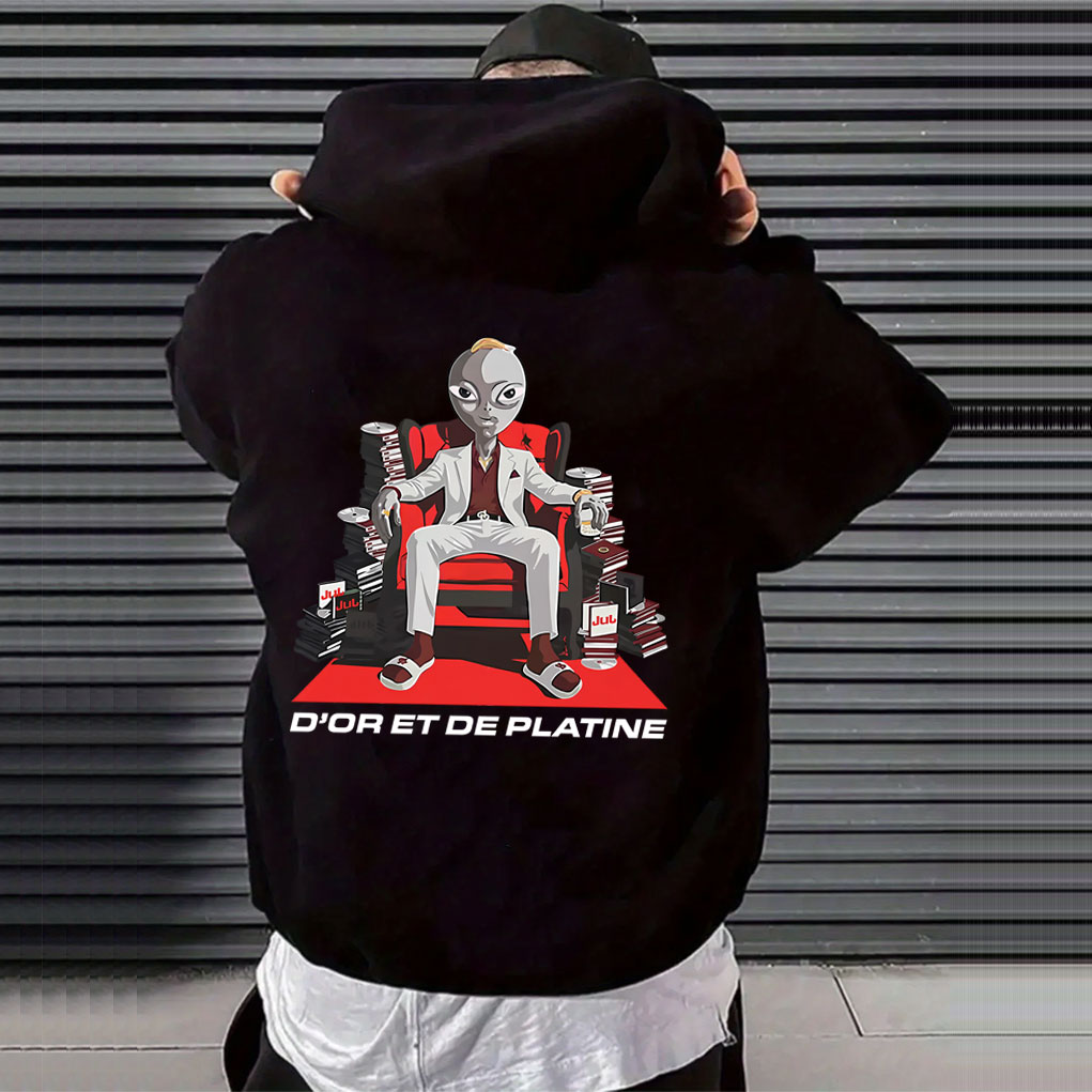 Vintage Fashion Pop Up - Rapper Jul Oubliez Moi Graphic Zipper