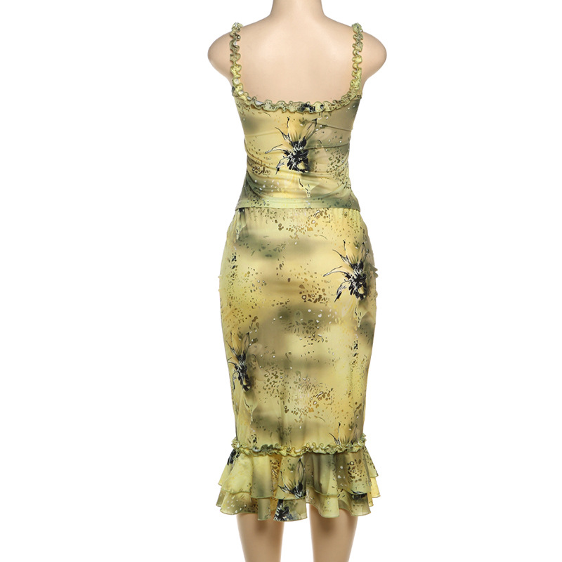 Women's Dress 2 Piece Floral P - Vintage Fashion Pieces ulasan dan harga
