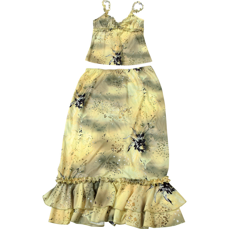 Women's Dress 2 Piece Floral P - Vintage Fashion Pieces ulasan dan harga