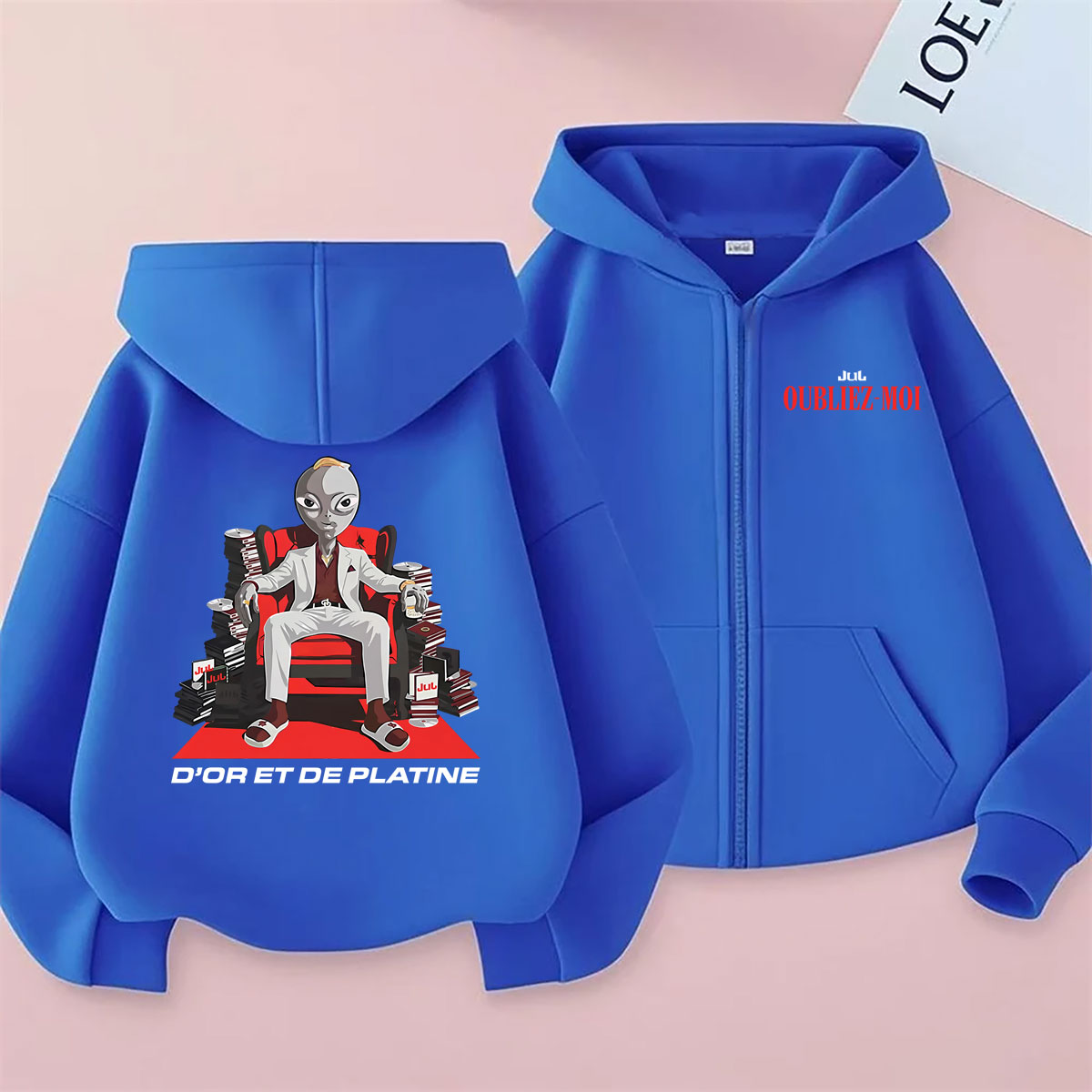 Rapper Jul Oubliez Moi Graphic - Vintage Fashion Pop Up ulasan dan harga