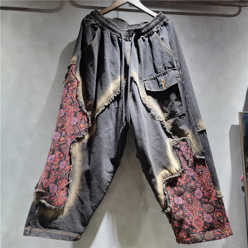 WTHT Fashion Women's Wash Patc - Patchwork Jean Jacket ulasan dan harga
