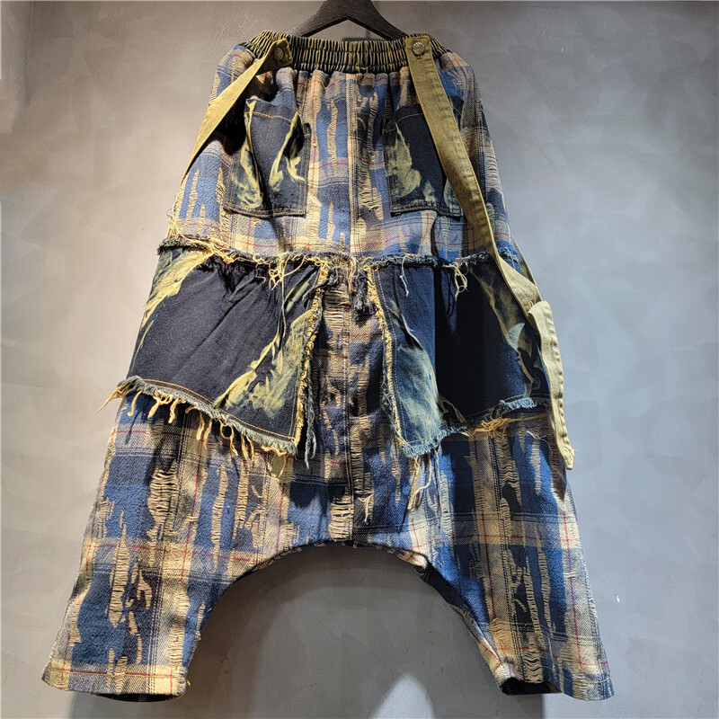 WTHT Fashion Women's Irregular - Patchwork Jean Jacket ulasan dan harga