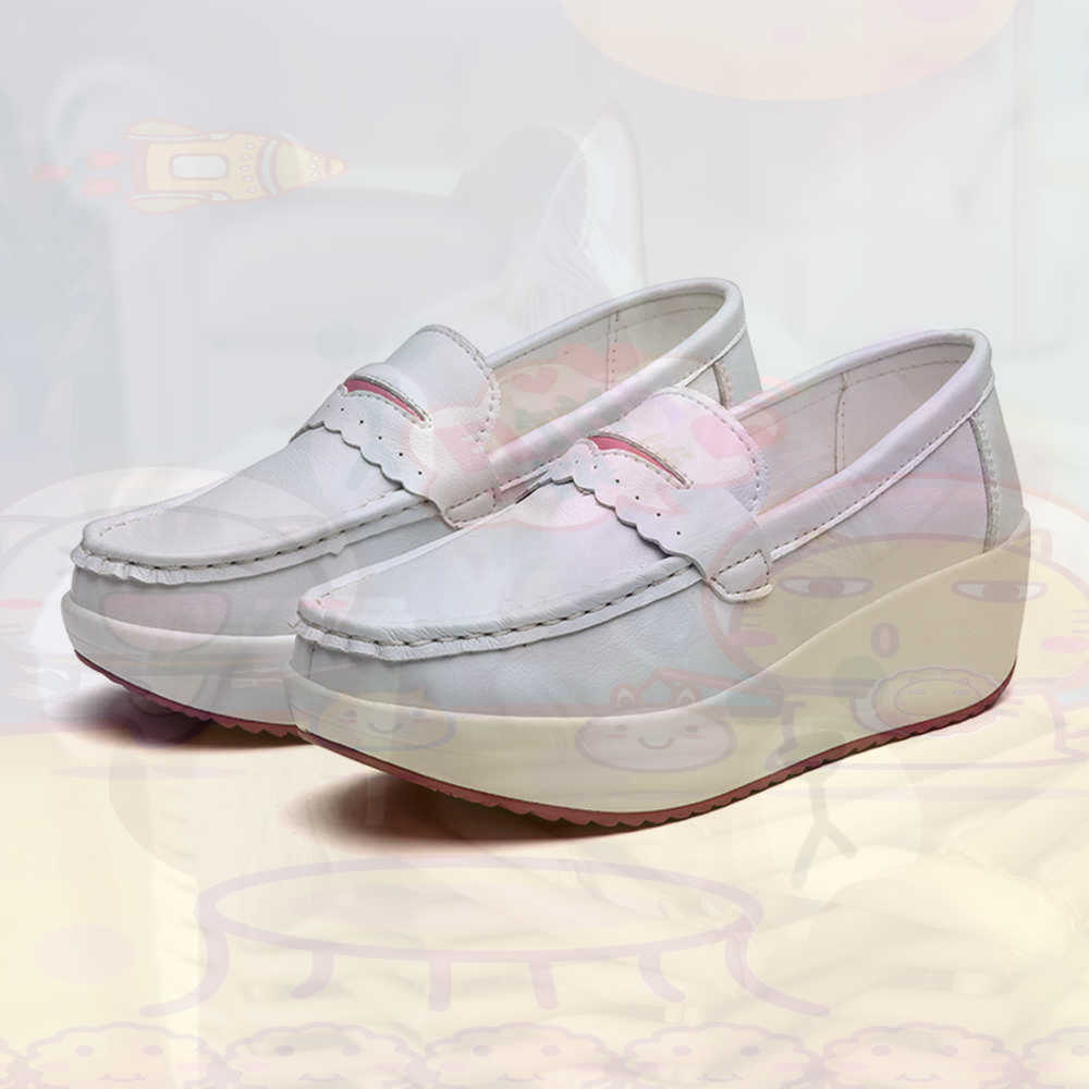 Plataform Winter Pink Sneakers - Vintage Fashion Resale ulasan dan harga
