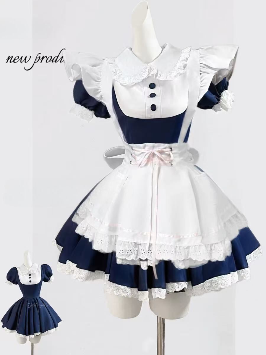 Gothic Black Lolita 3 Piece Dr - Vintage Fashion Pieces ulasan dan harga