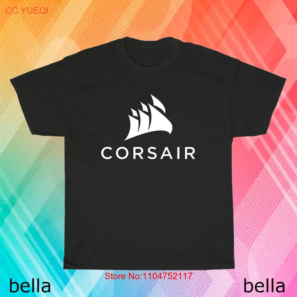 New Corsair Gaming Logo T Shir - Vintage Fashion Logo ulasan dan harga