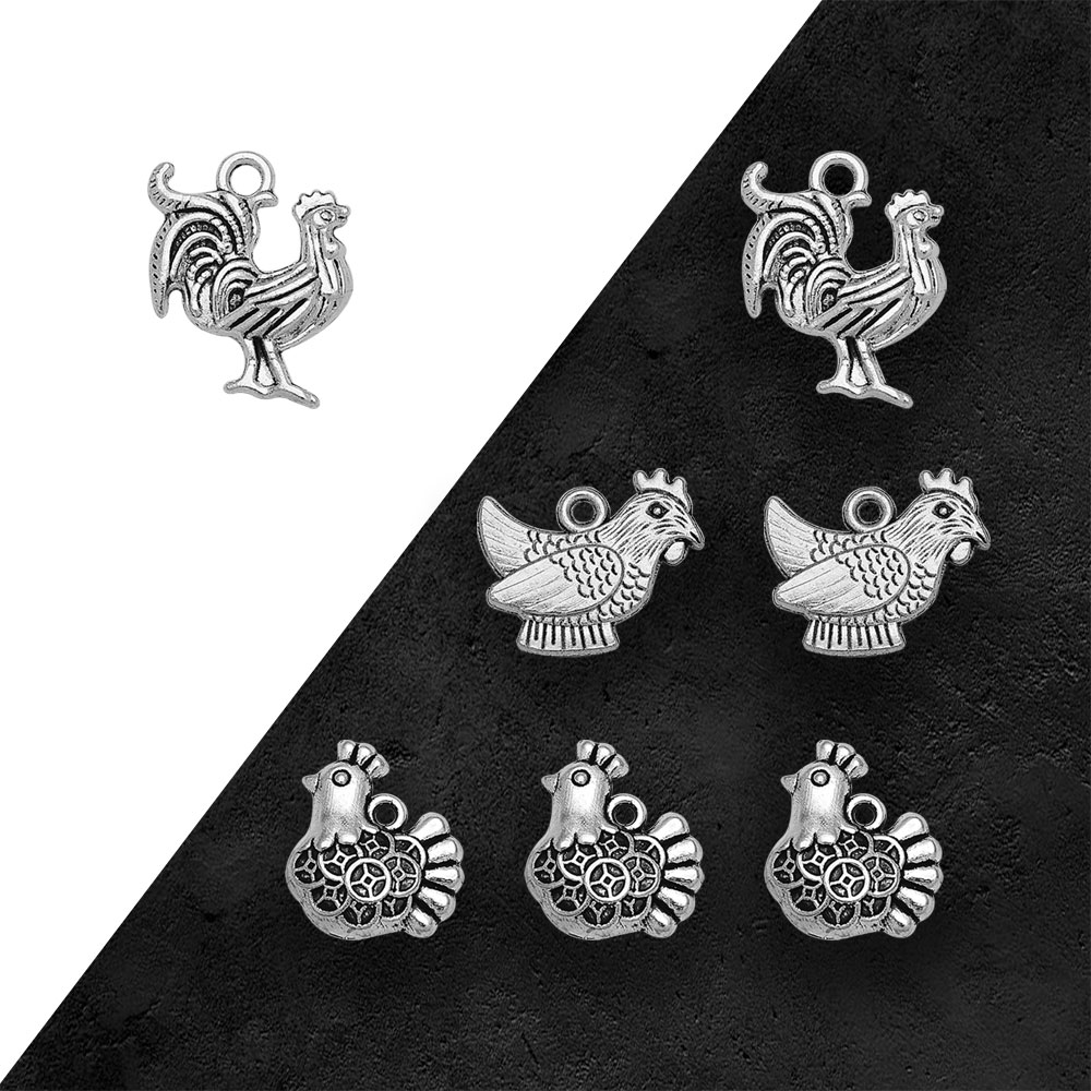 Antique Silver Plated Cock Roo - Vintage Fashion Resale ulasan dan harga