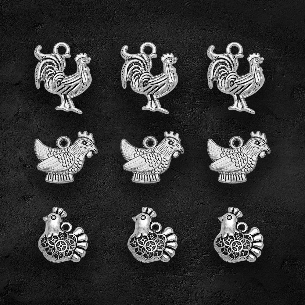 Antique Silver Plated Cock Roo - Vintage Fashion Resale ulasan dan harga