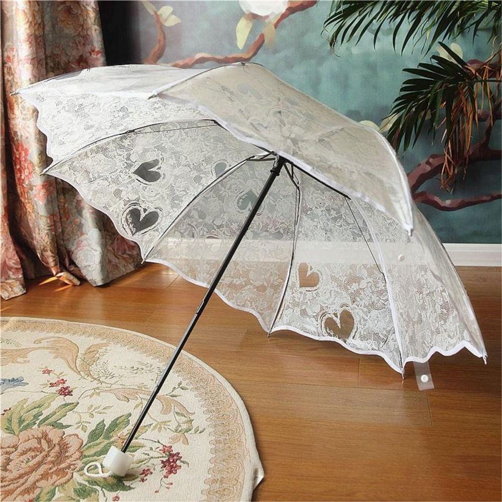 Vintage Foldable Lace Parasol  - Vintage Fashion Dolls ulasan dan harga