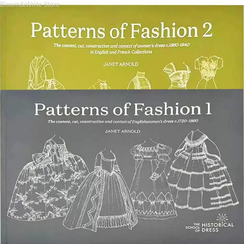 Patterns of Fashion Vol.1-6, E - Vintage Fashion Patterns ulasan dan harga